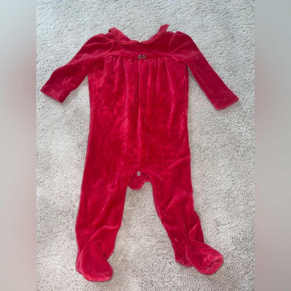 Ralph Lauren Red Solid Size 9m Girl's Outfit